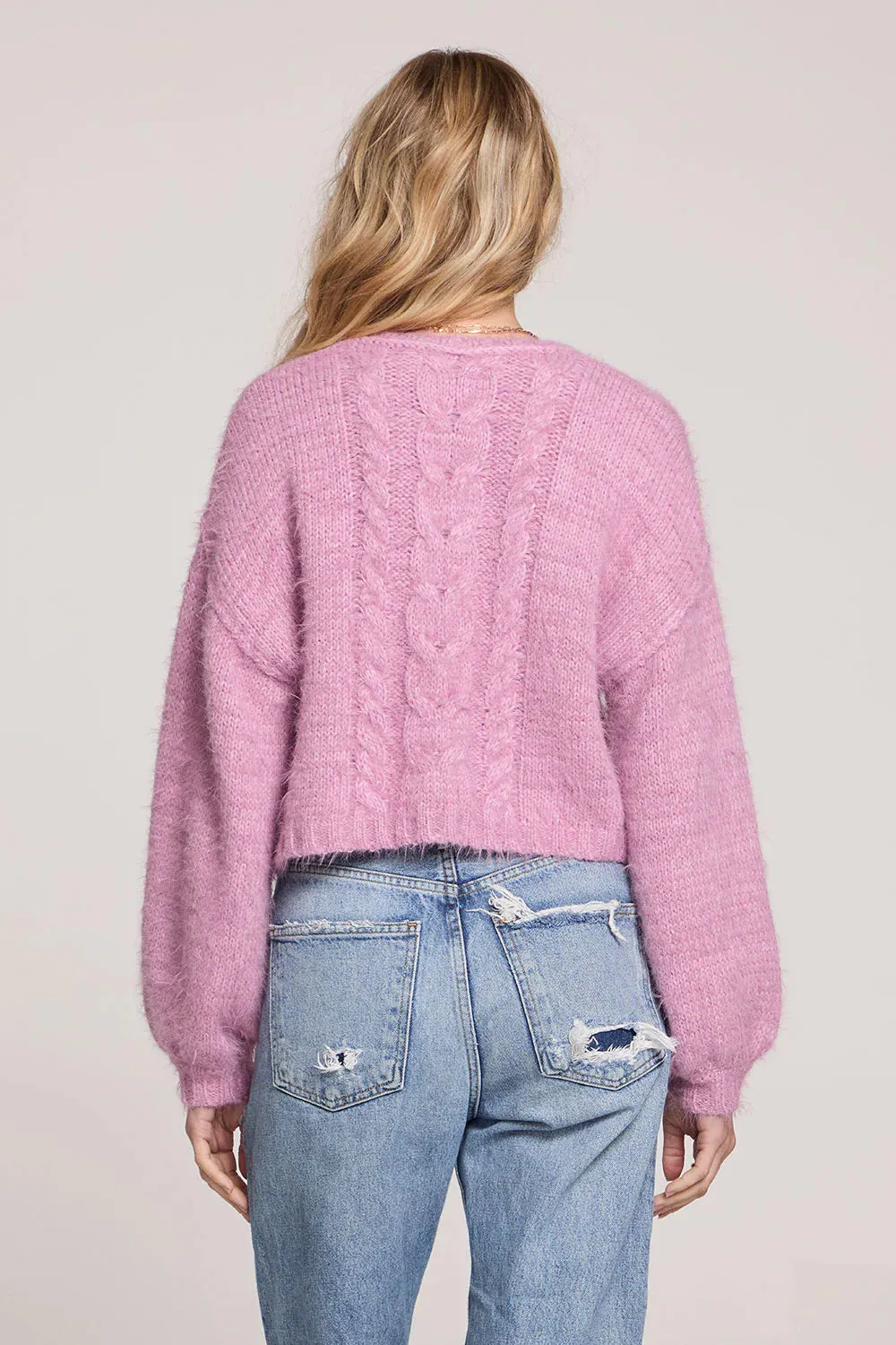 Aimee Sweater ~ Orchid