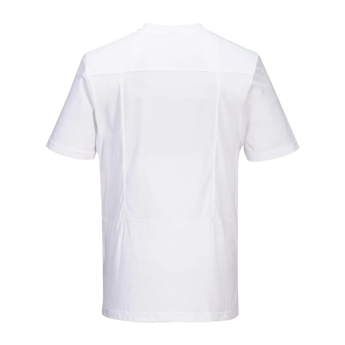 BA189-XXL Portwest Chef T-Shirt Mesh White Size XXL