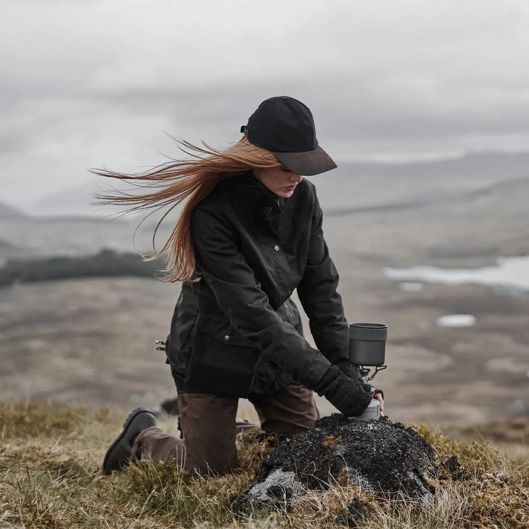 Caledonia Ladies Wax Jacket by Hoggs of Fife