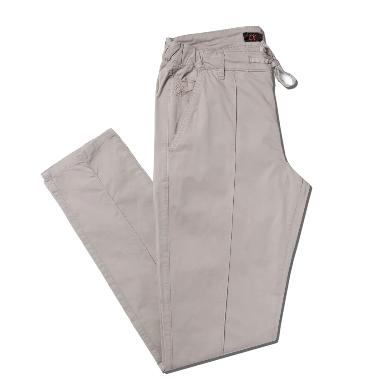 Chino Pants w/ Drawstring Waist - Harbor Grey