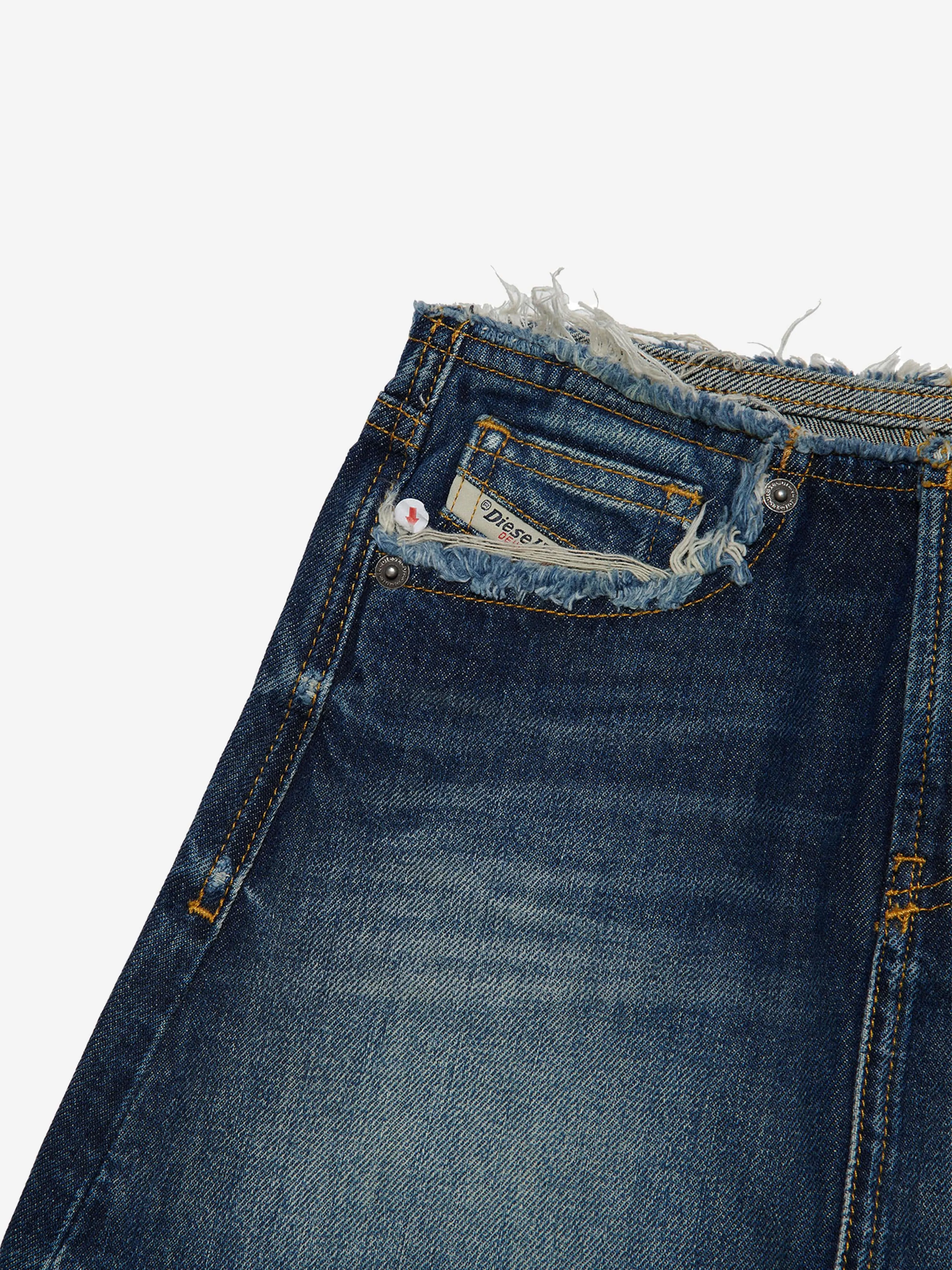 Diesel Girls Denim Skirt in Blue