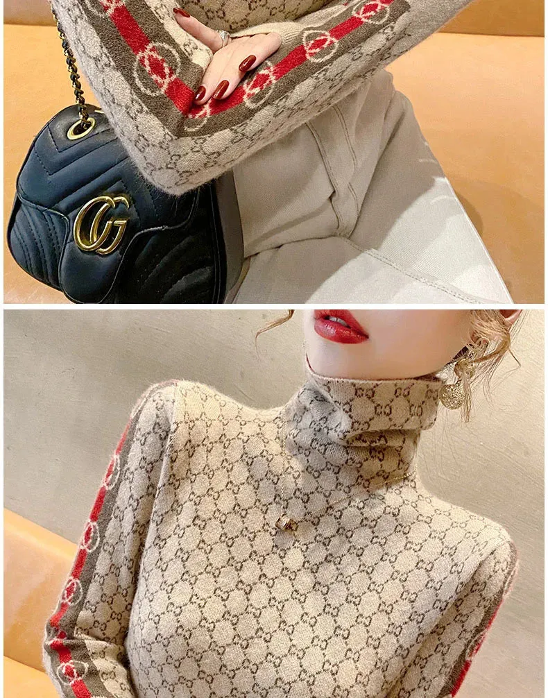 Evelynn's Vintage Chic Slim Sweaters Winter Fashion (Comfortable)