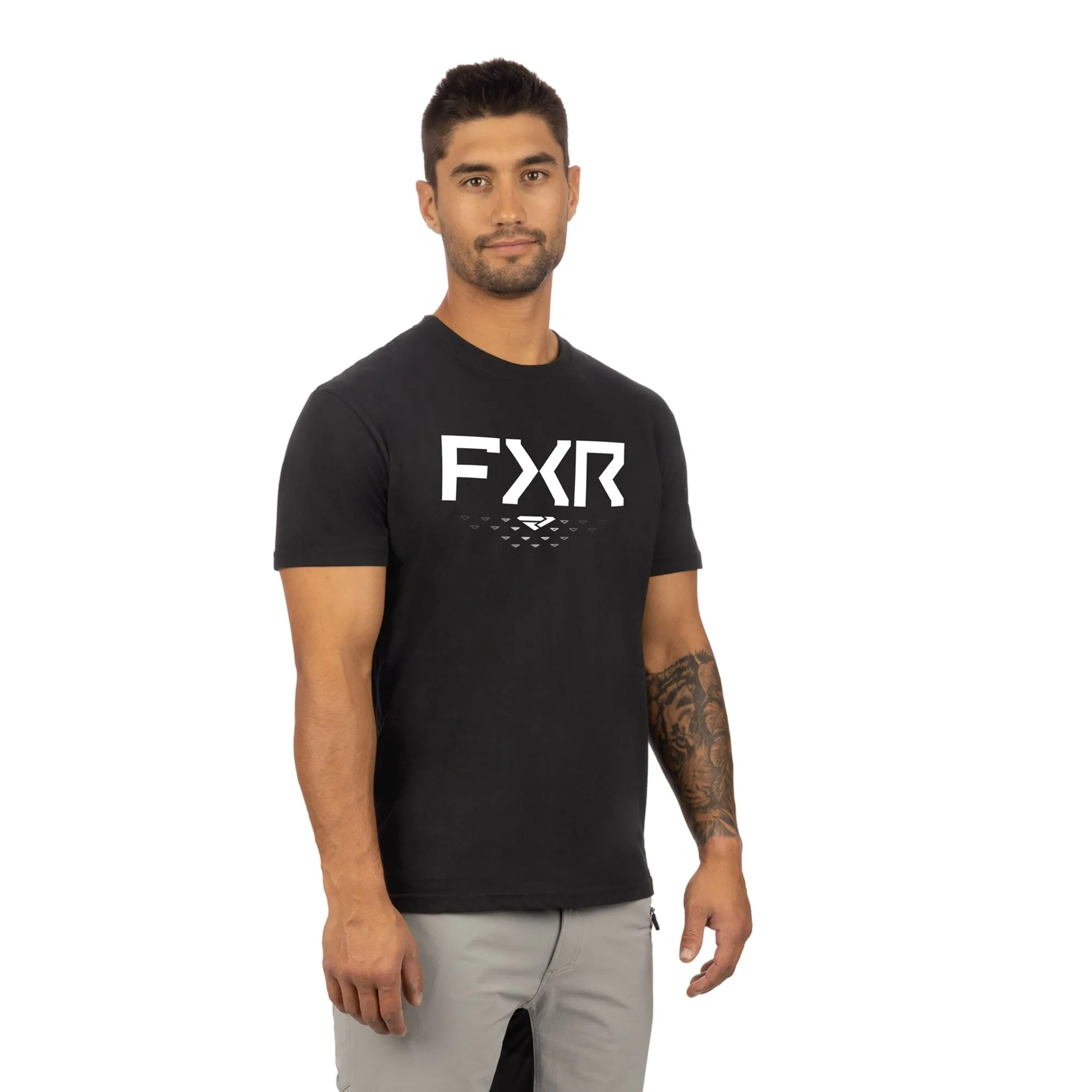 FXR Mens Helium Premium T-Shirt Black/White