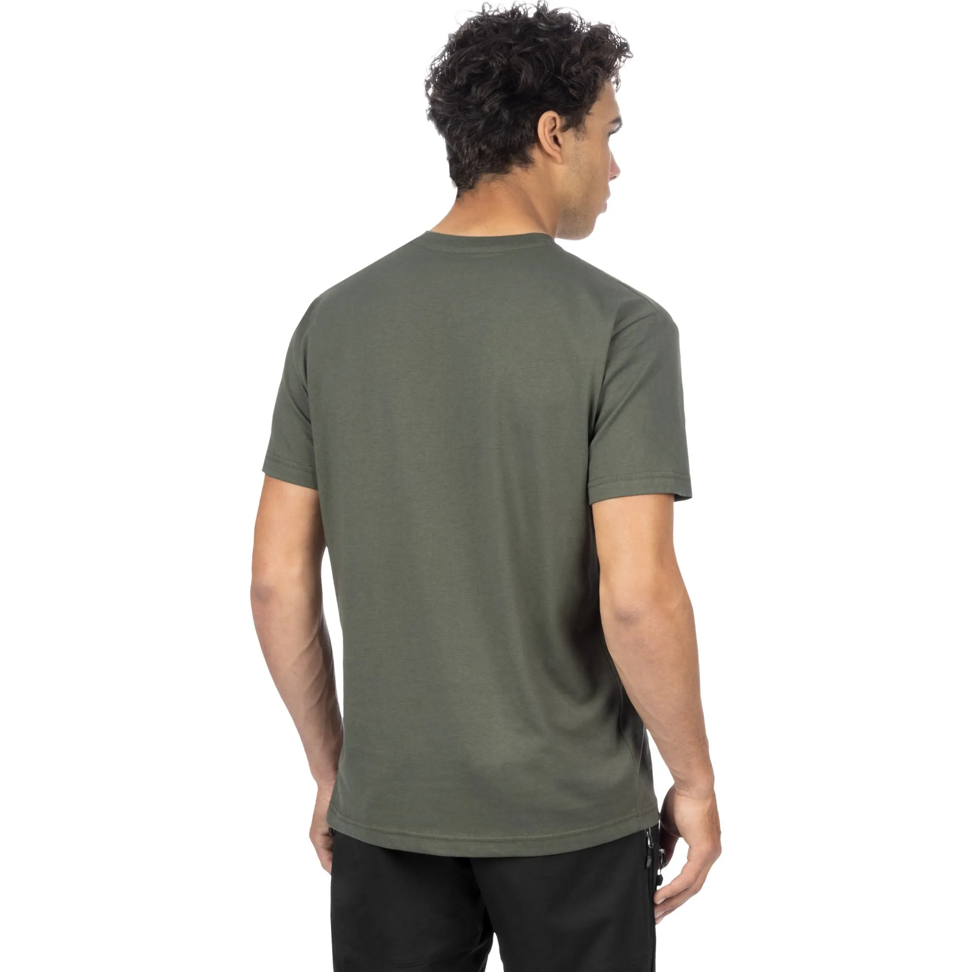 FXR  Mens Victory Premium T-Shirt Tee Short Sleeve Cotton Casual Army Stone