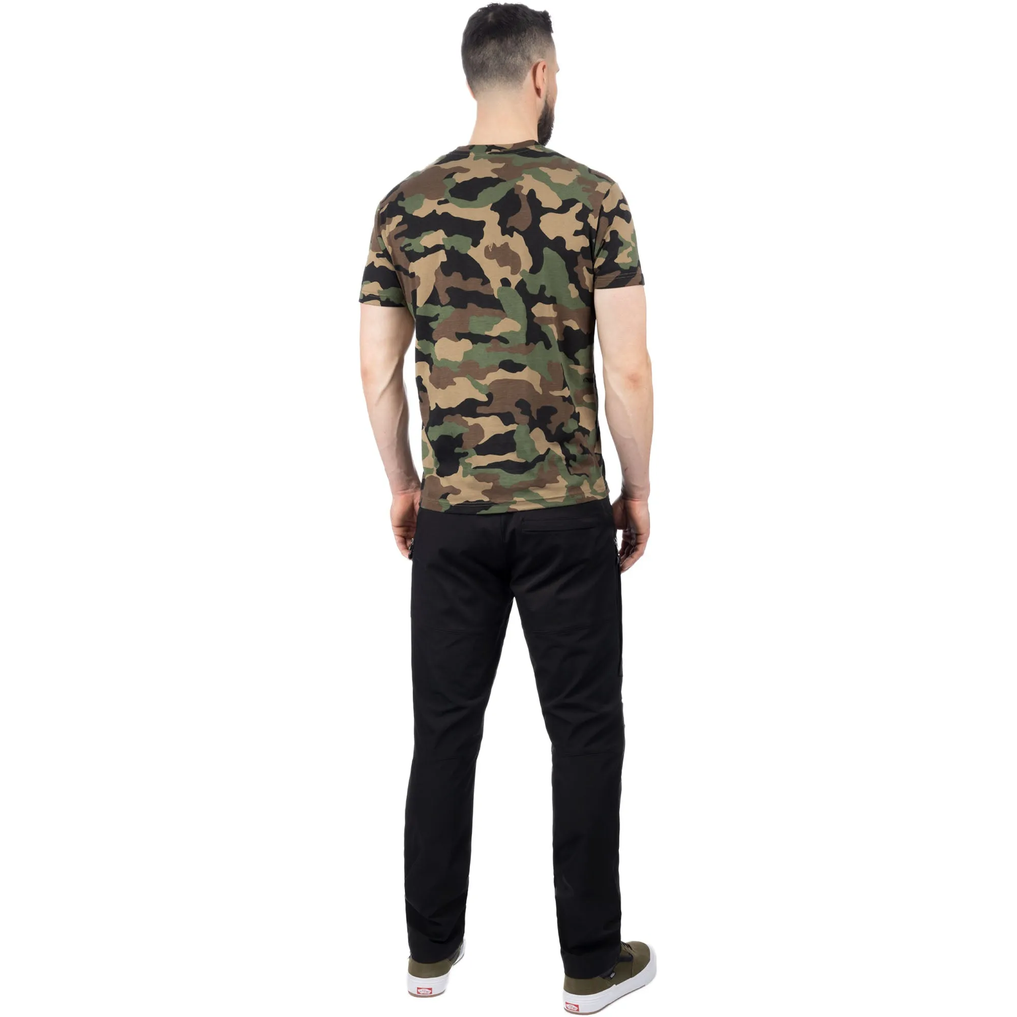 FXR Pro Series Premium T-Shirt Camo/Grey Green