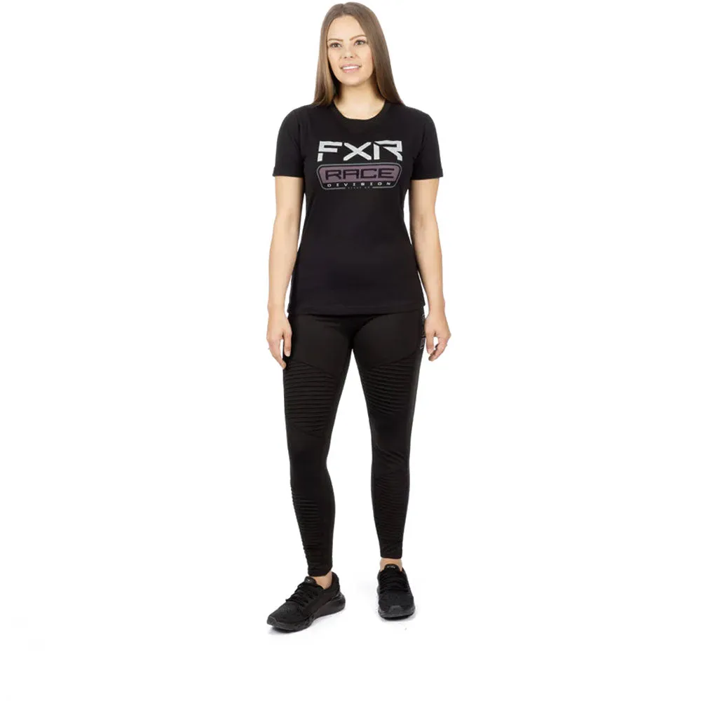 FXR Race Div Premium T-Shirt Black/Muted Grape