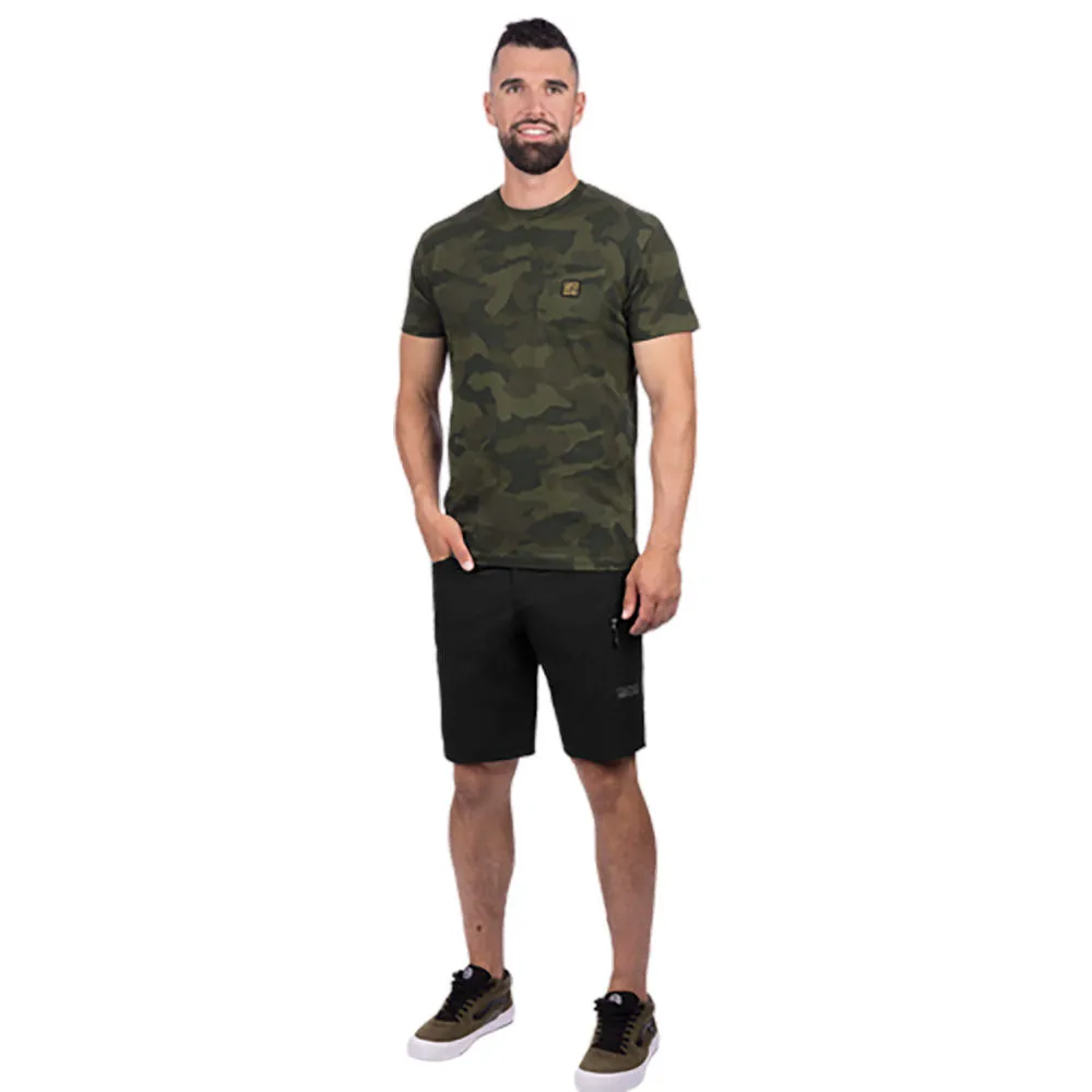 FXR Work Pocket Premium T-Shirt Army Camo Green