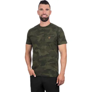 FXR Work Pocket Premium T-Shirt Army Camo Green