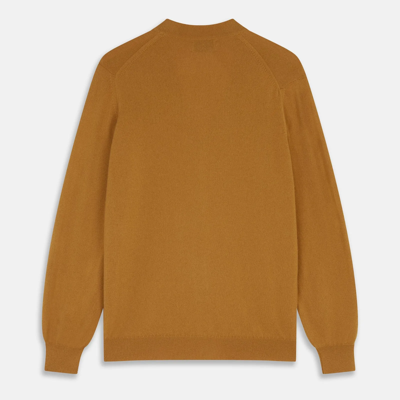 Golden Brown Cashmere Lachlan Cardigan