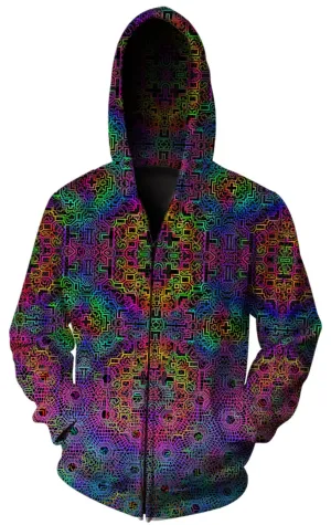 Hakan Hisim - Ayahuasca Vision Zip Up Hoodie - Limited Edition of 111