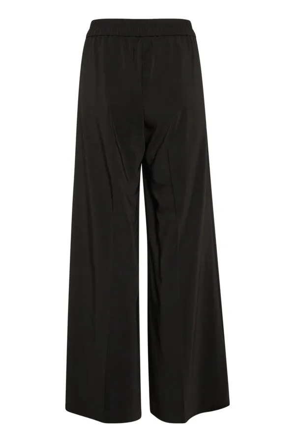 InWear Womens Kami Wide Pant Black