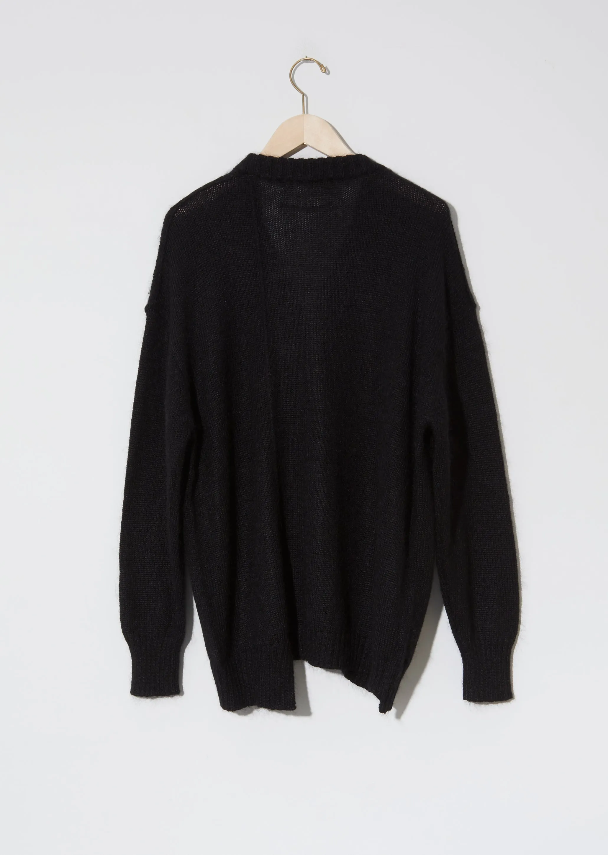 Lab Cardigan — Black