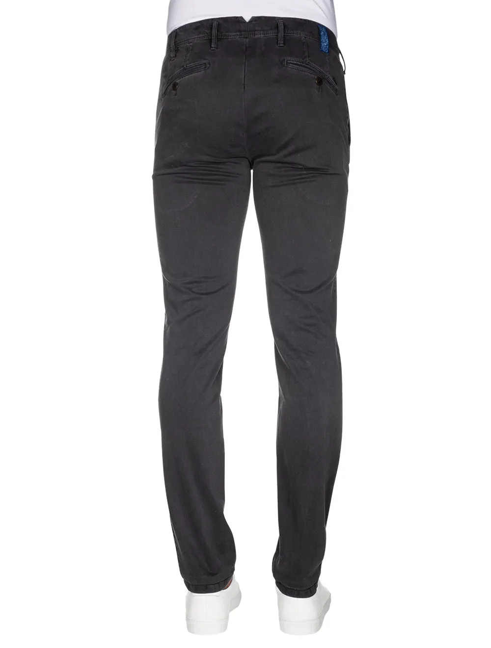 Lupus Slim Fit Cotton Trouser Grey