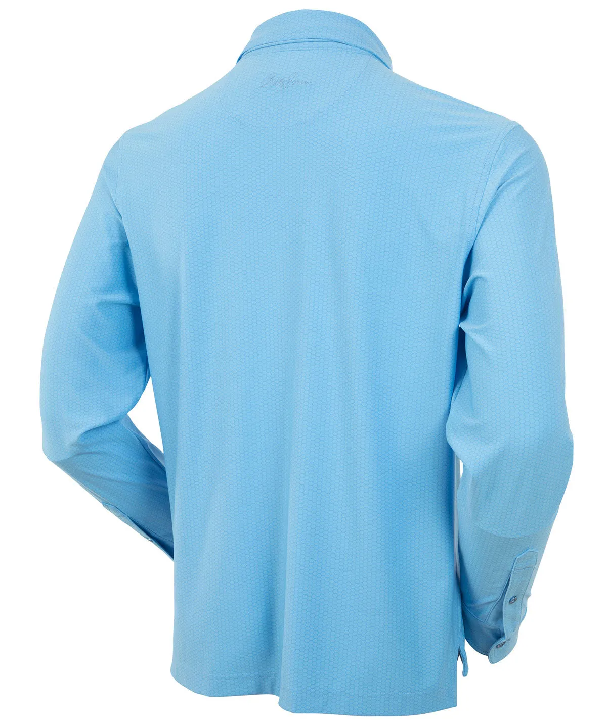 Performance Jersey Balata Button-Down Long-Sleeve Sport Shirt