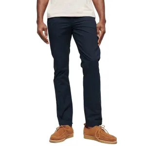 Superdry Mens Slim Tapered Stretch Chino Trousers Eclipse Navy