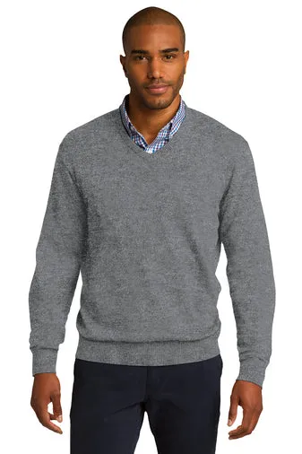 SW285-Port Authority® V-Neck Sweater