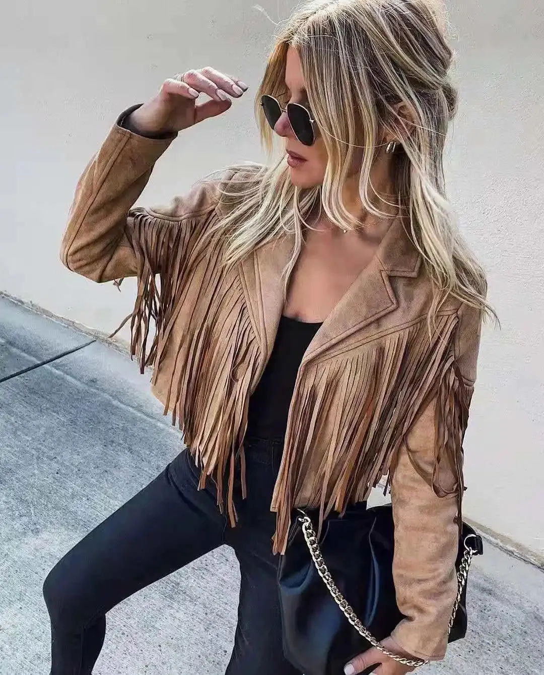 Tassel Suede Jacket