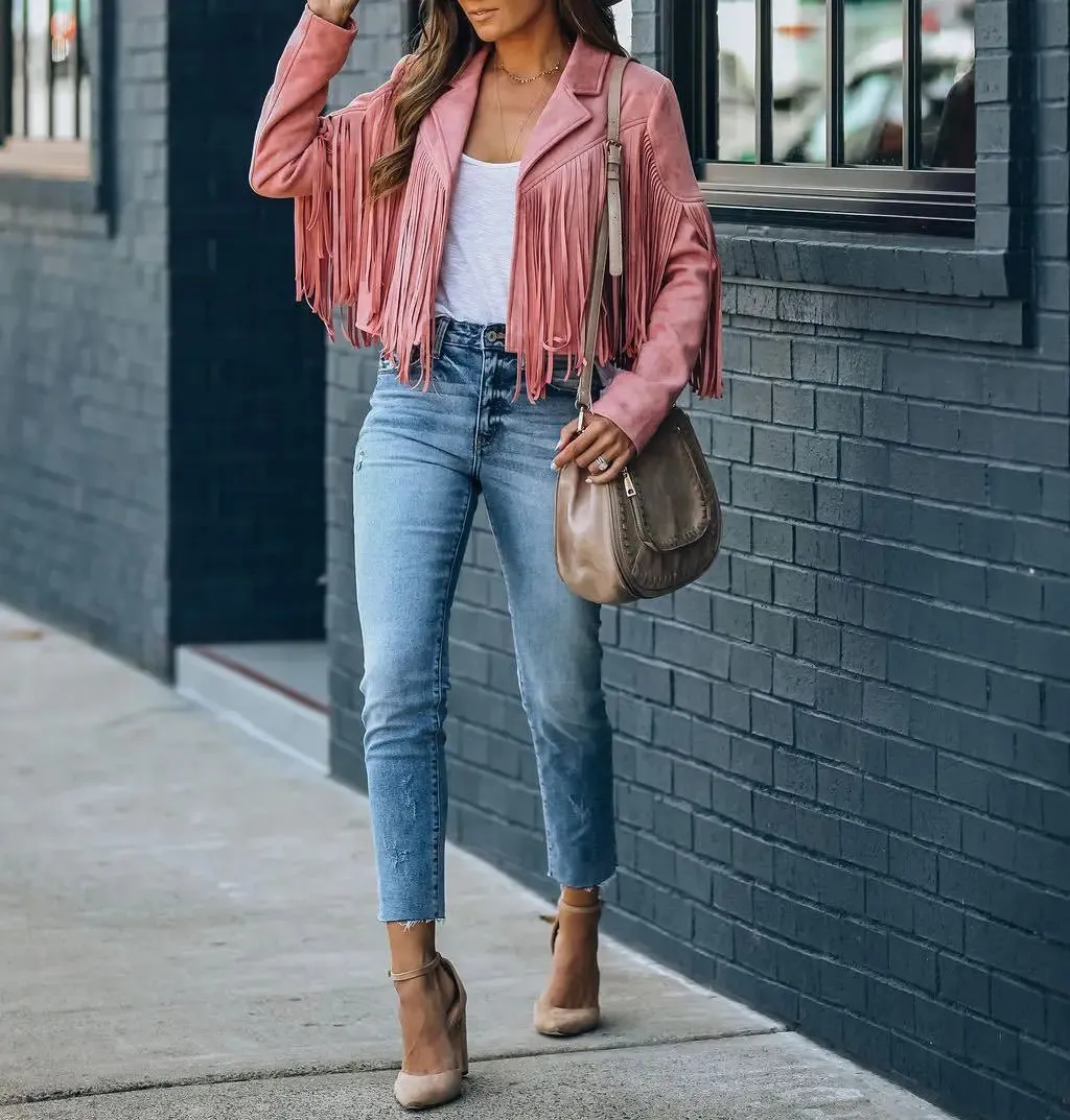 Tassel Suede Jacket