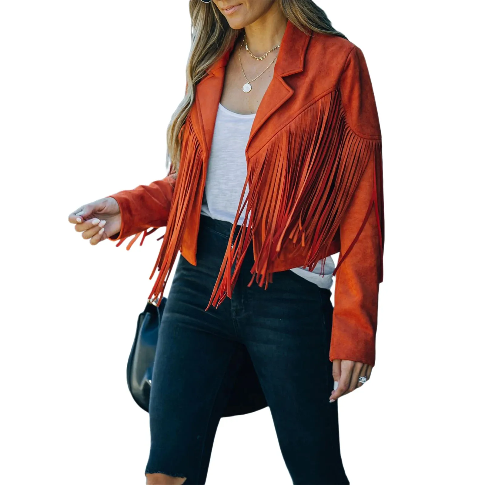 Tassel Suede Jacket