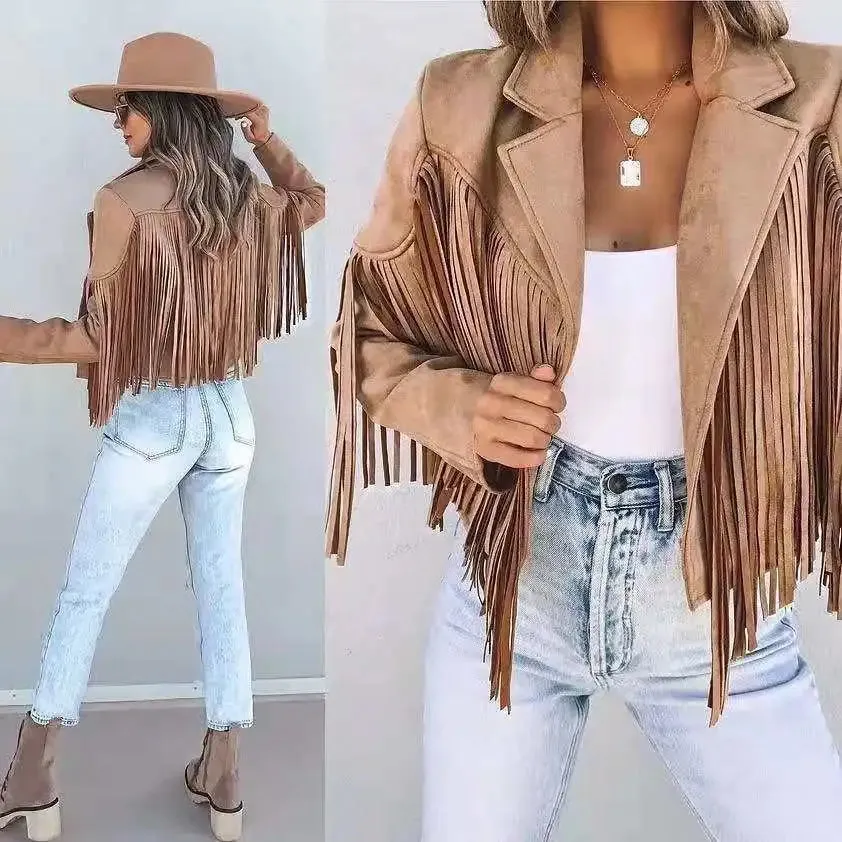 Tassel Suede Jacket