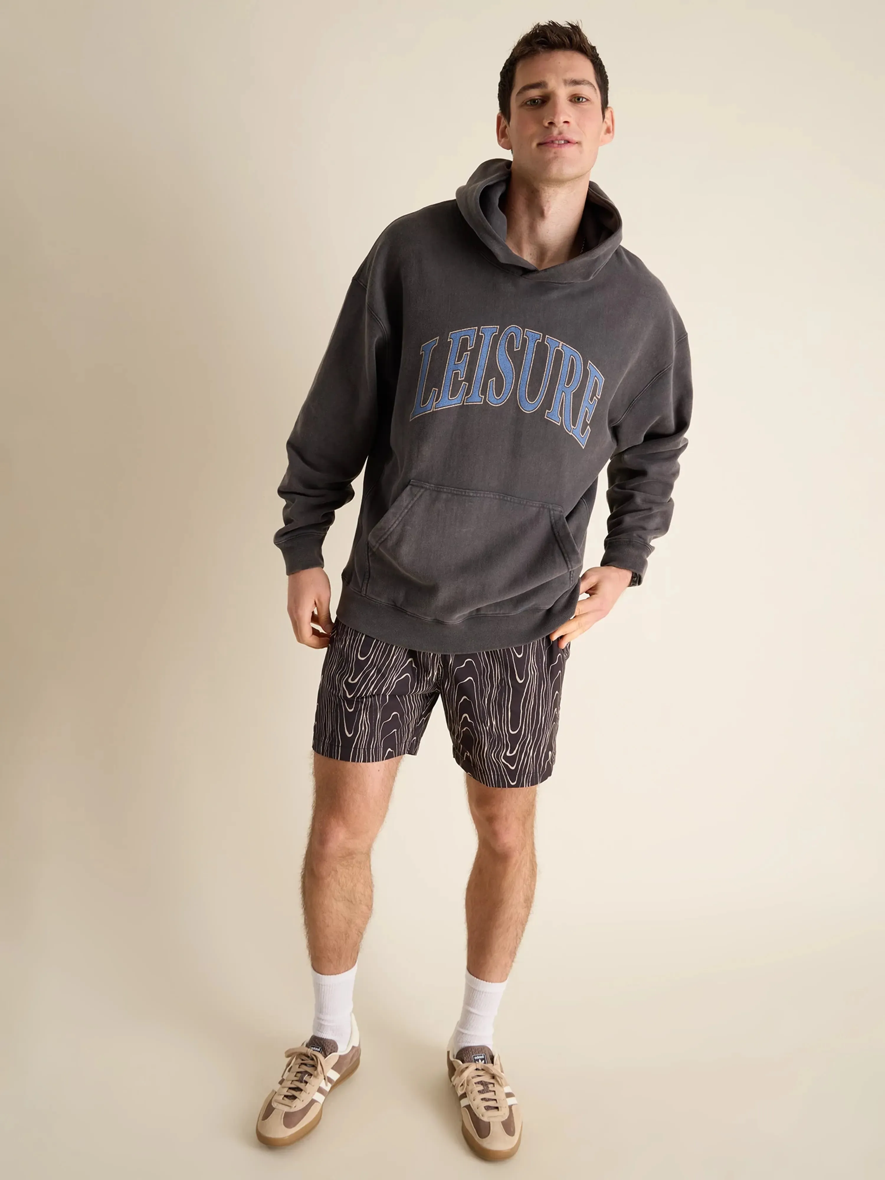 The Charcoal Big Leisure (Comfort Hoodie)