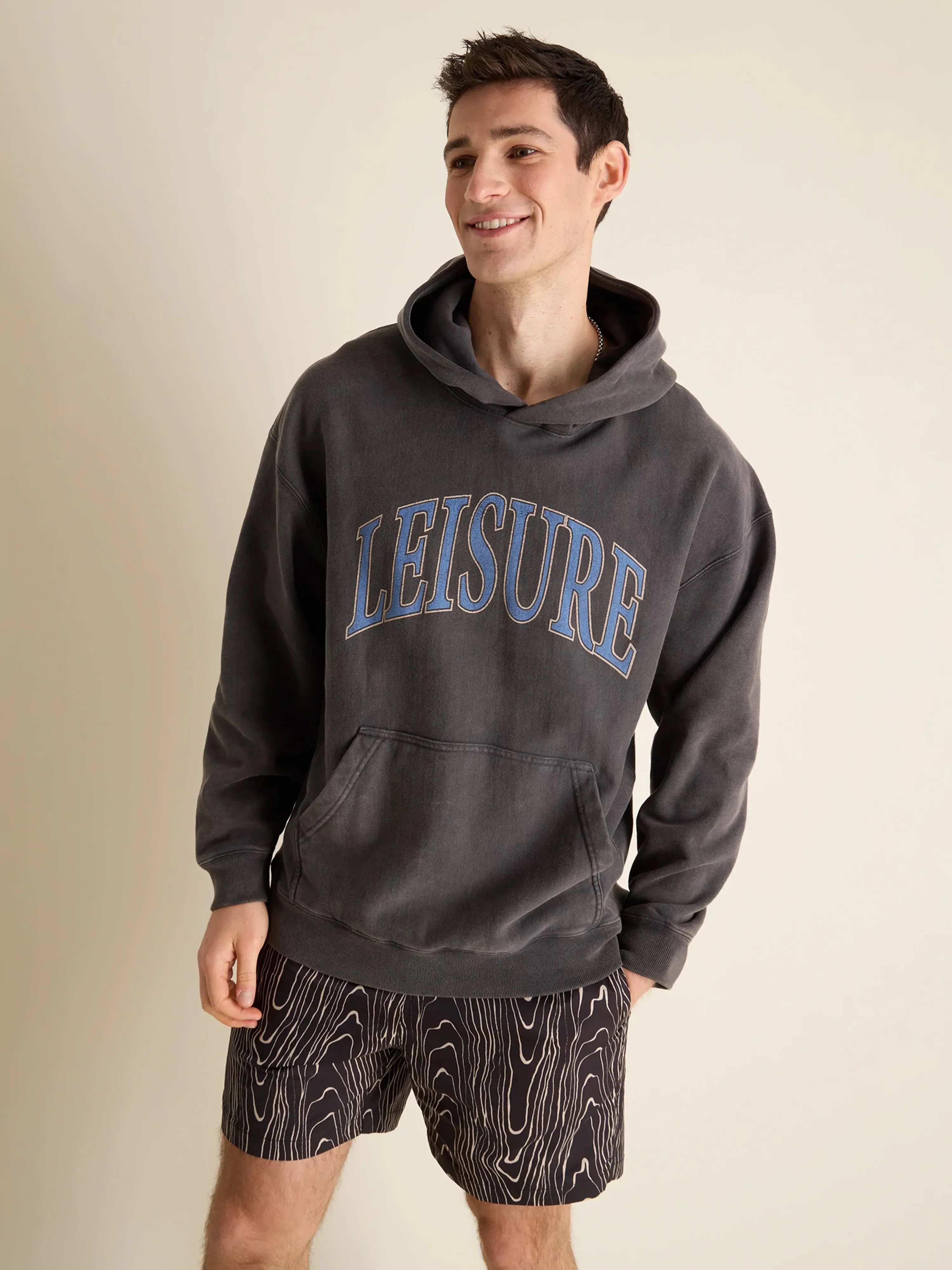 The Charcoal Big Leisure (Comfort Hoodie)