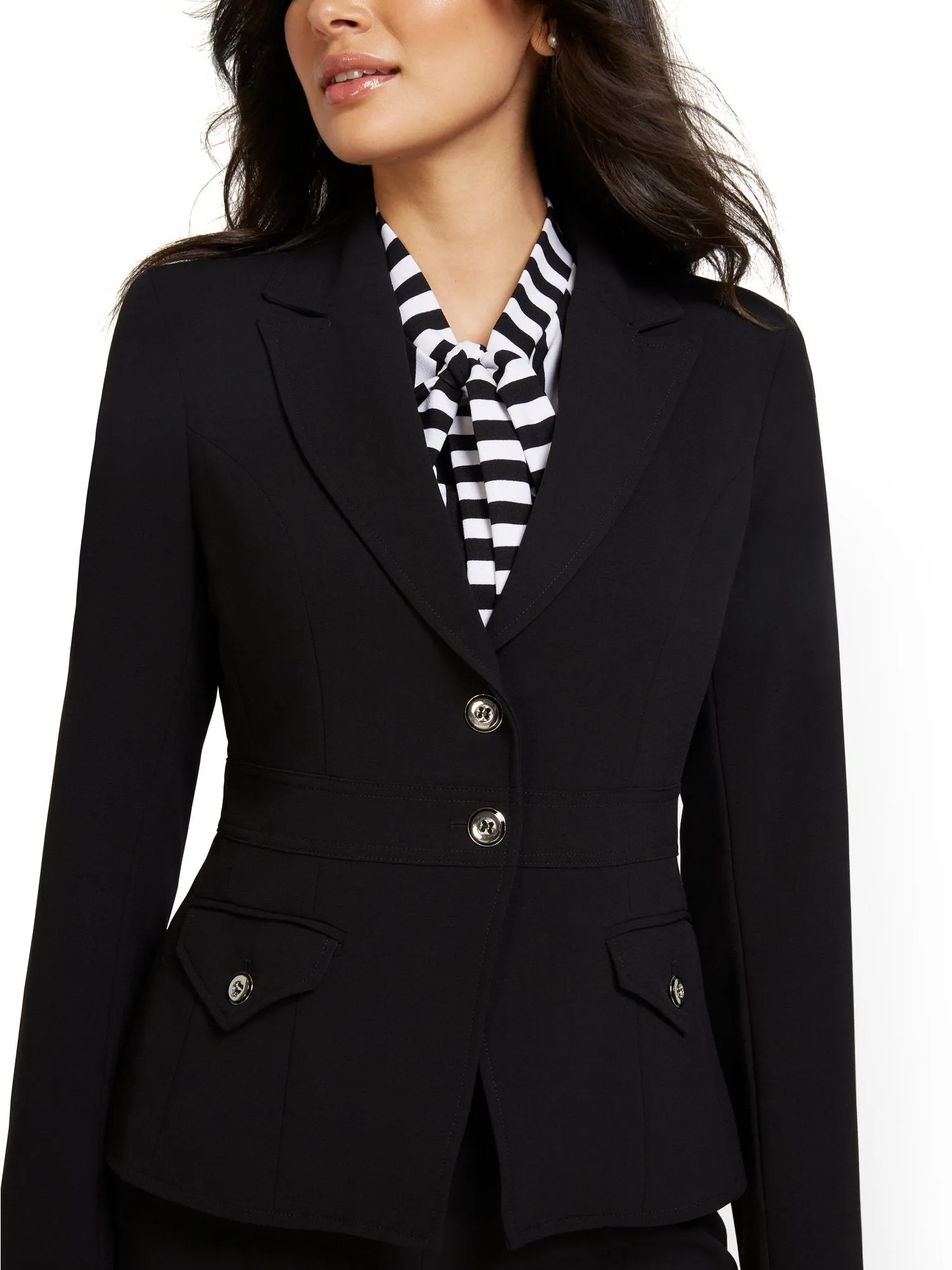 Two-Button Jacket - Essential Stretch