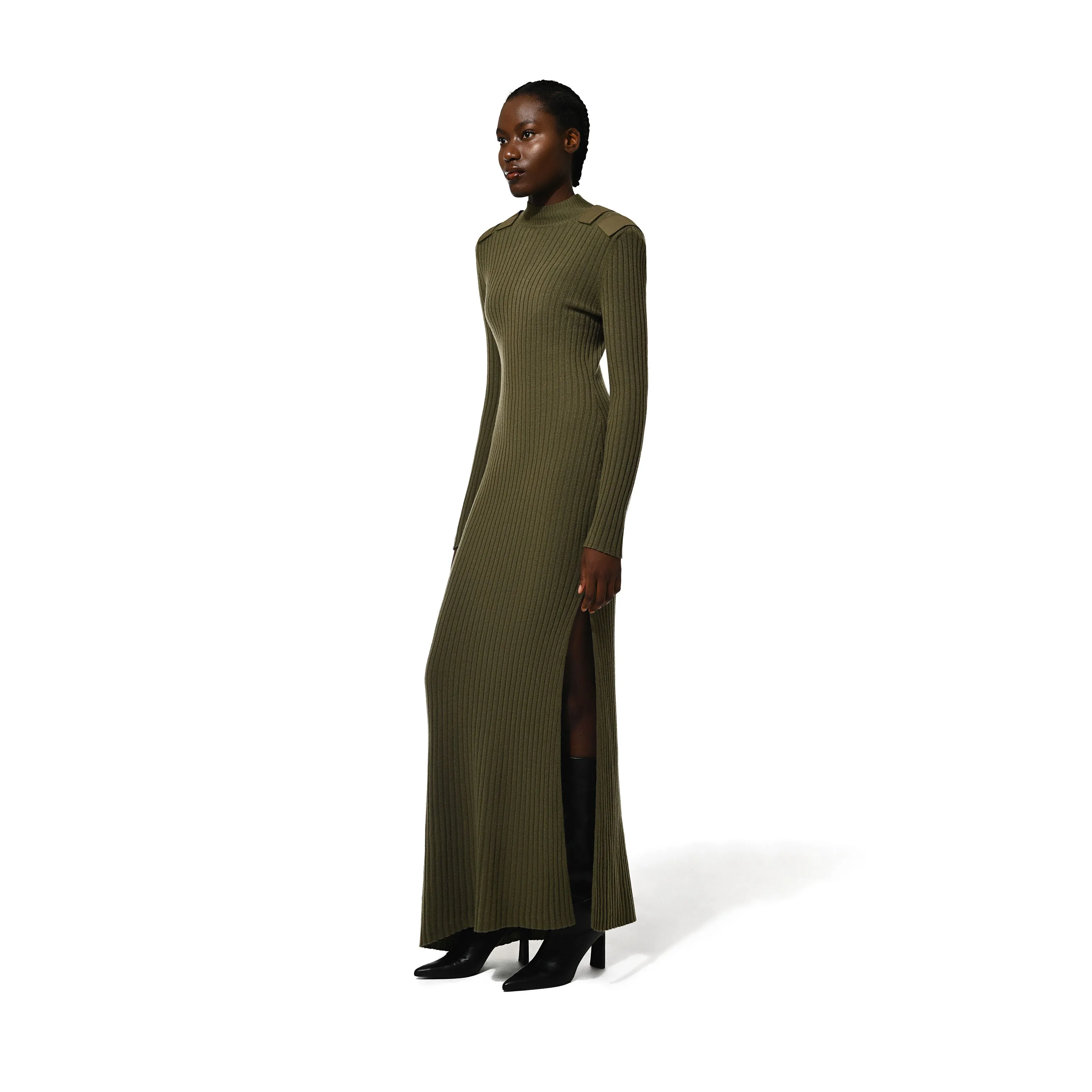 UTILITY EVENING DRESS - GREEN