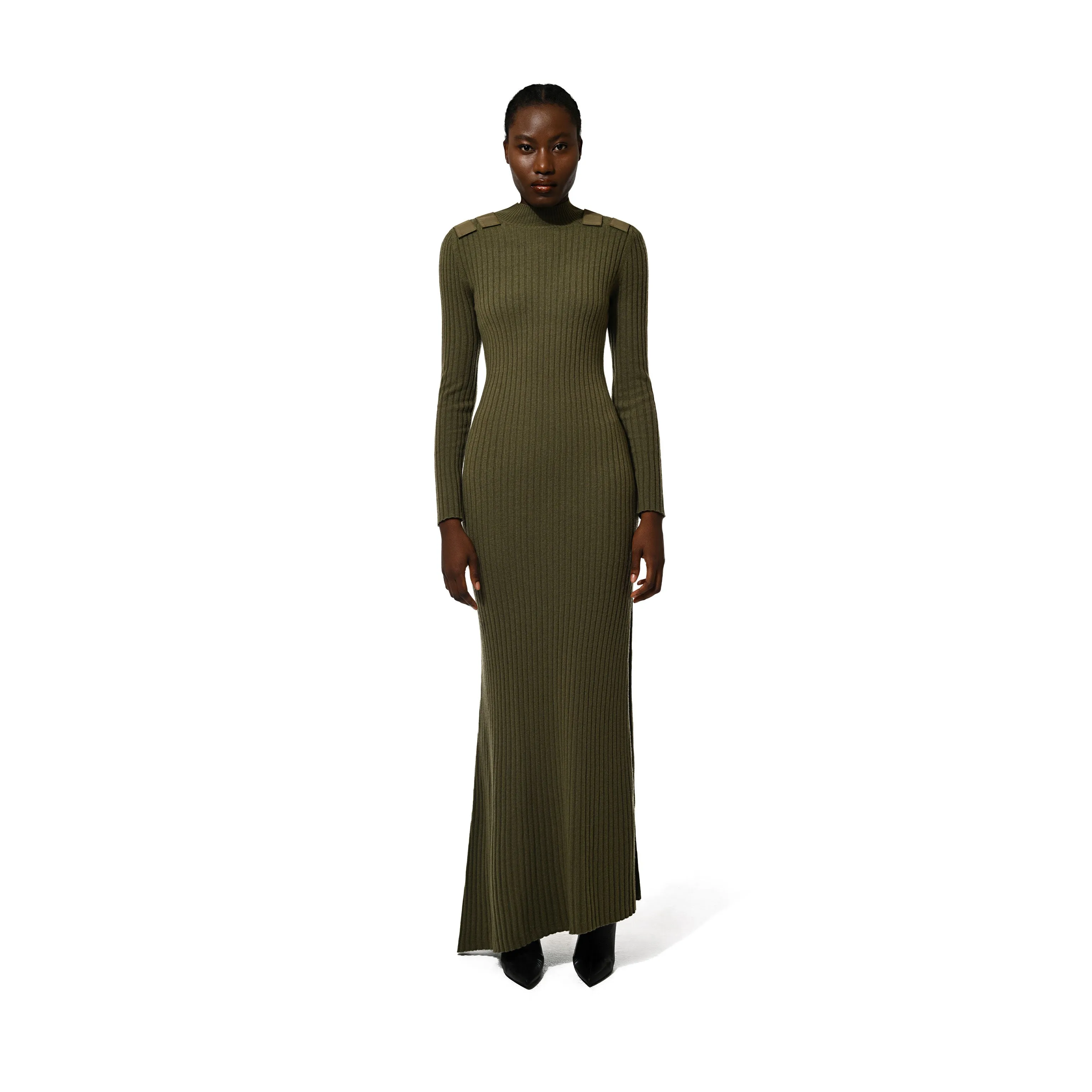 UTILITY EVENING DRESS - GREEN