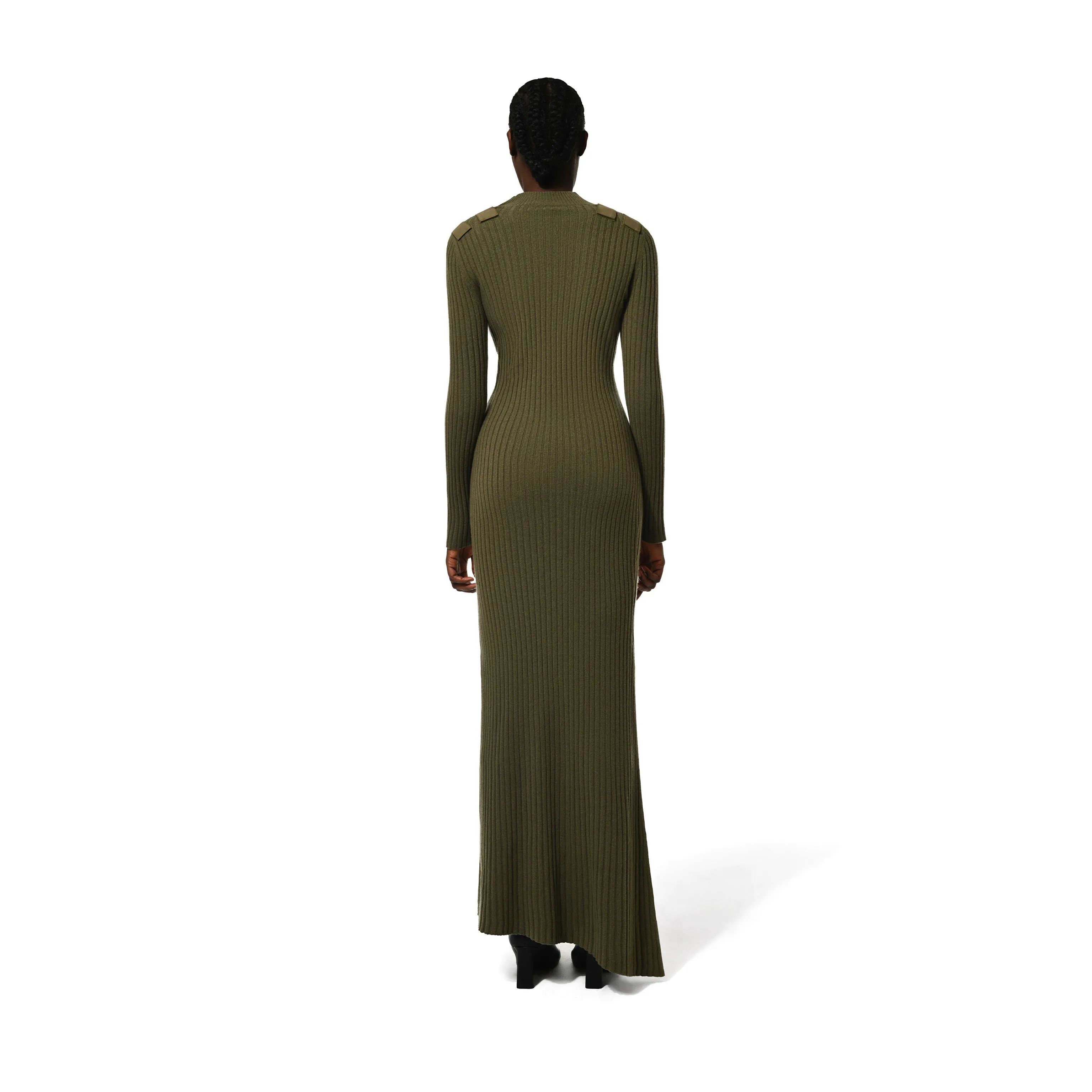 UTILITY EVENING DRESS - GREEN