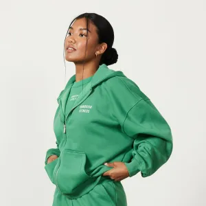 Vanquish Apple Green Rejuvenate Full Zip Oversized Hoodie